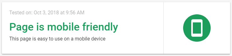 mobile friendly